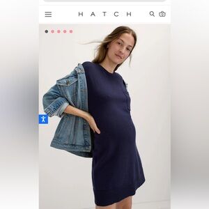Hatch maternity. Cotton Reese T-shirt dress size 1 new with tags